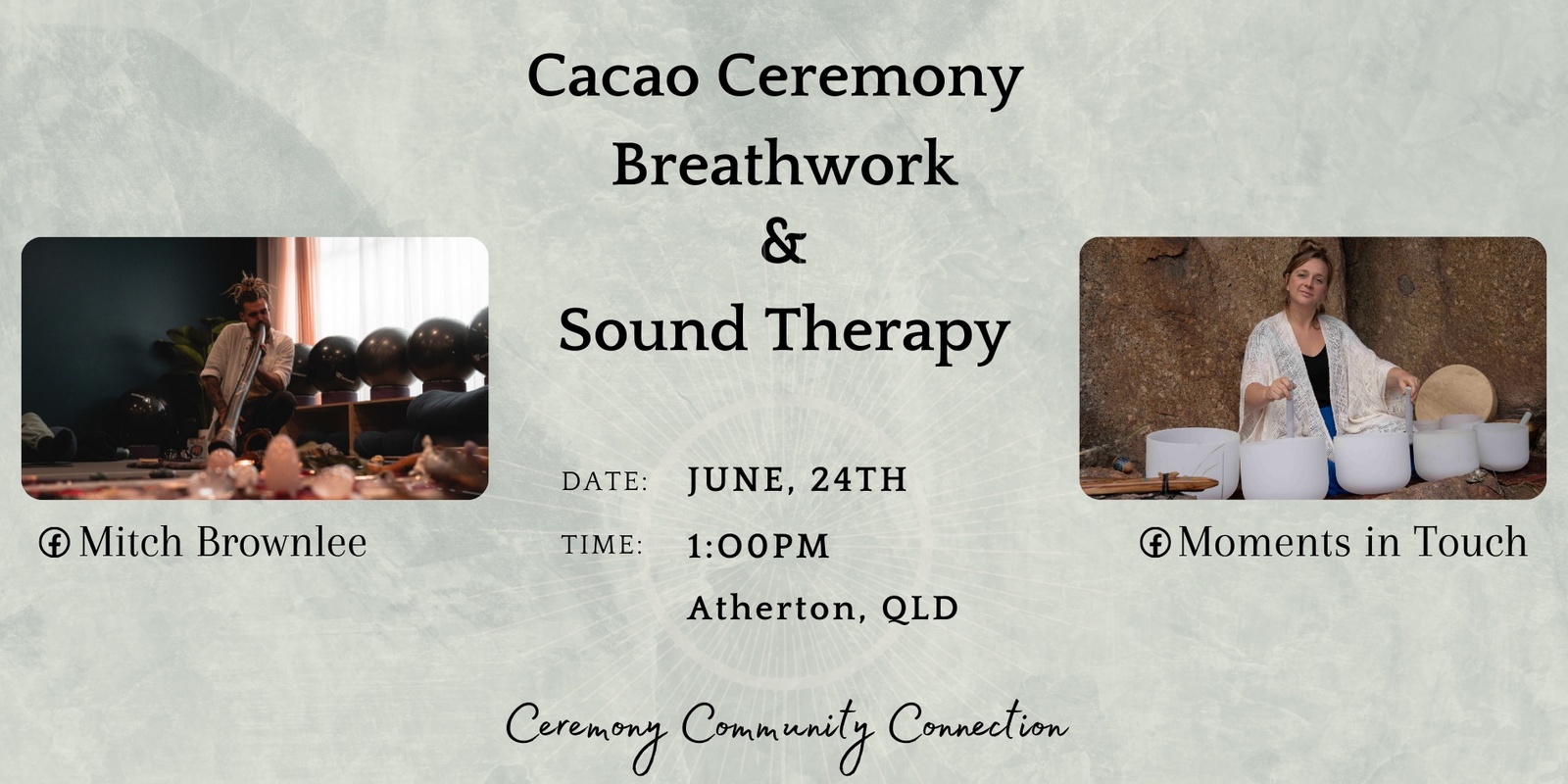 Banner image for JUNE Ceremony  - Community - Connection  (ATHERTON)