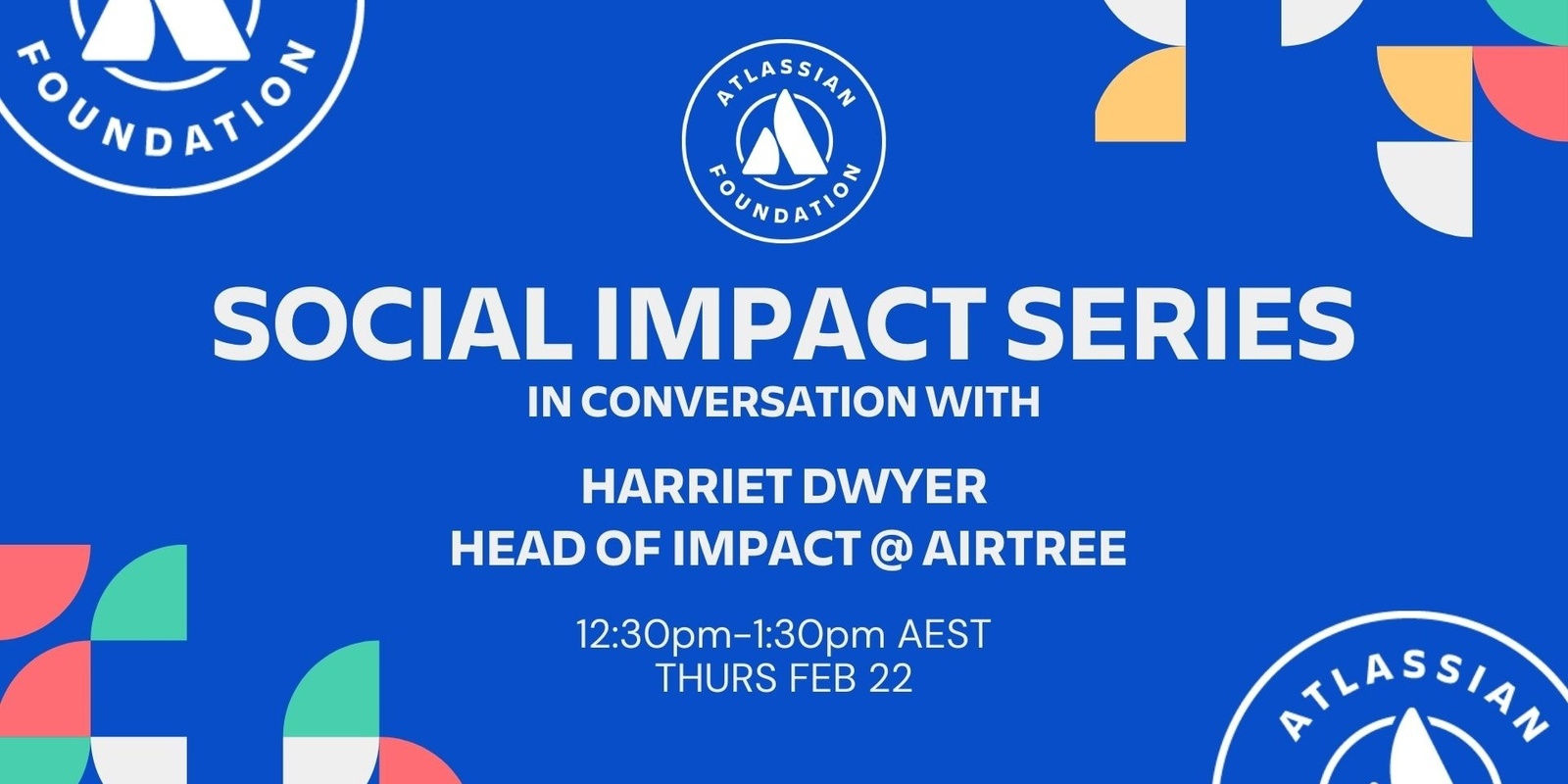 Banner image for Social Impact Series: In Conversation with Harriet Dwyer, Head of Impact at AirTree