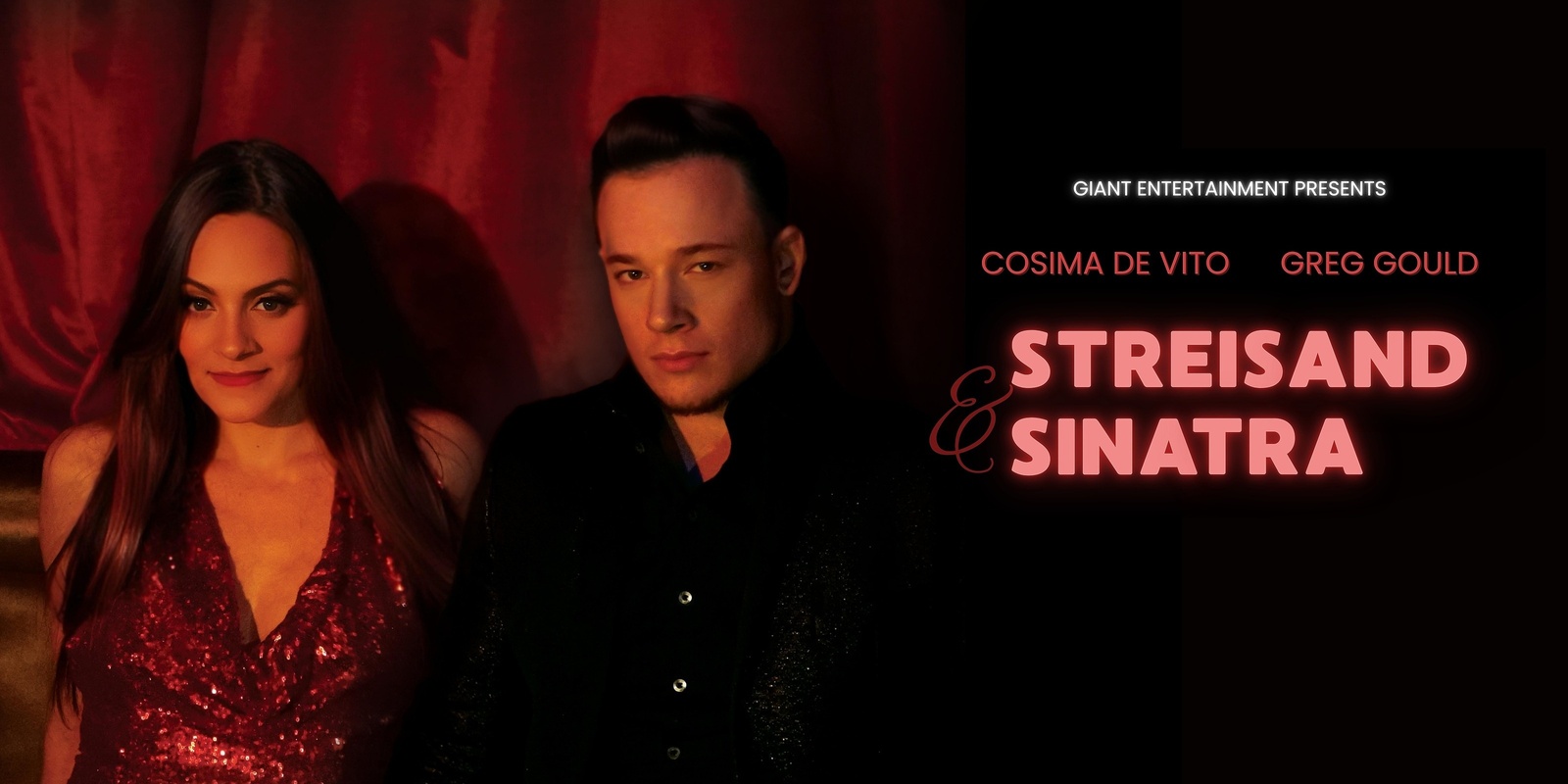 Banner image for STREISAND & SINATRA Starring Cosima De Vito & Greg Gould