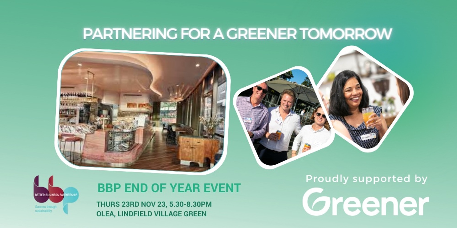 Banner image for Partnering for a Greener Tomorrow