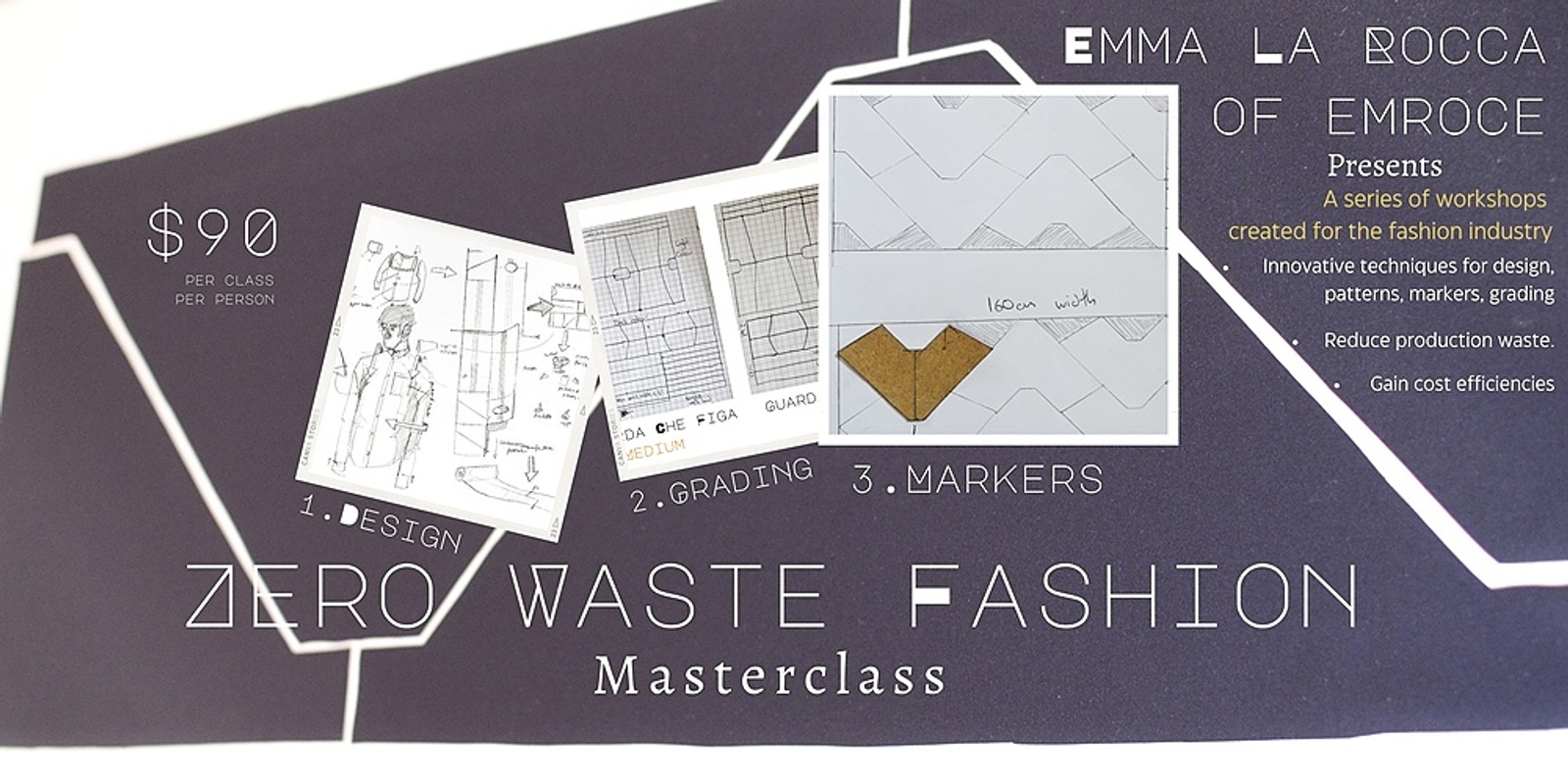 Zero Waste Fashion Masterclass - 3 of 3 - Analyzing your markers