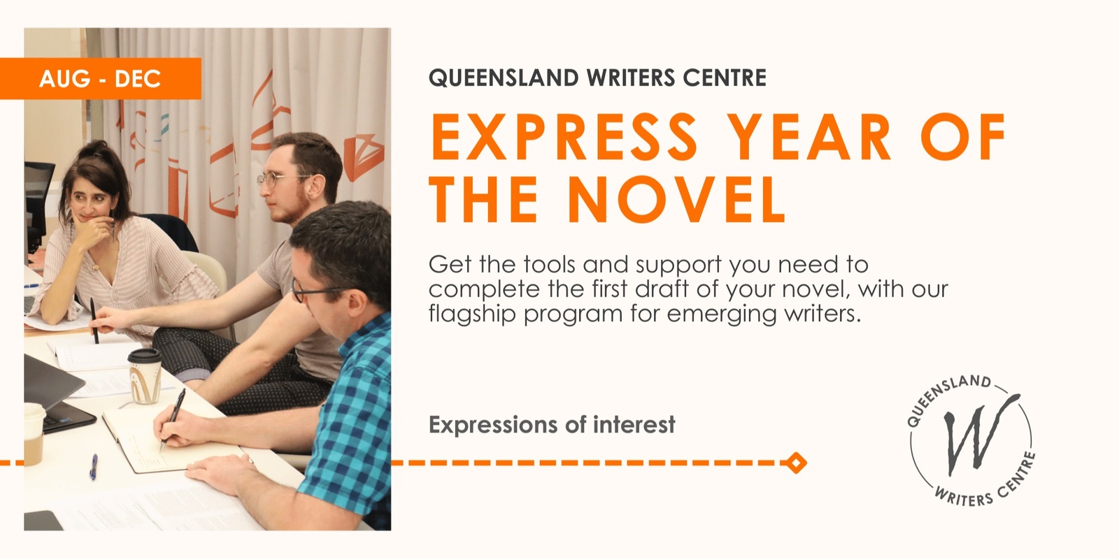Banner image for Express Year Of The Novel 2024 - EOIs