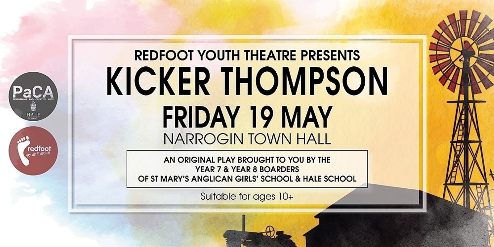 Banner image for Redfoot Youth Theatre Presents - Kicker Thompson - NARROGIN