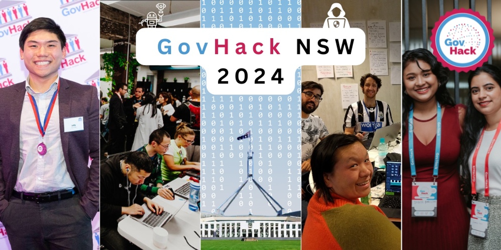 Banner image for GovHack NSW 2024 Government Open Data Hackathon