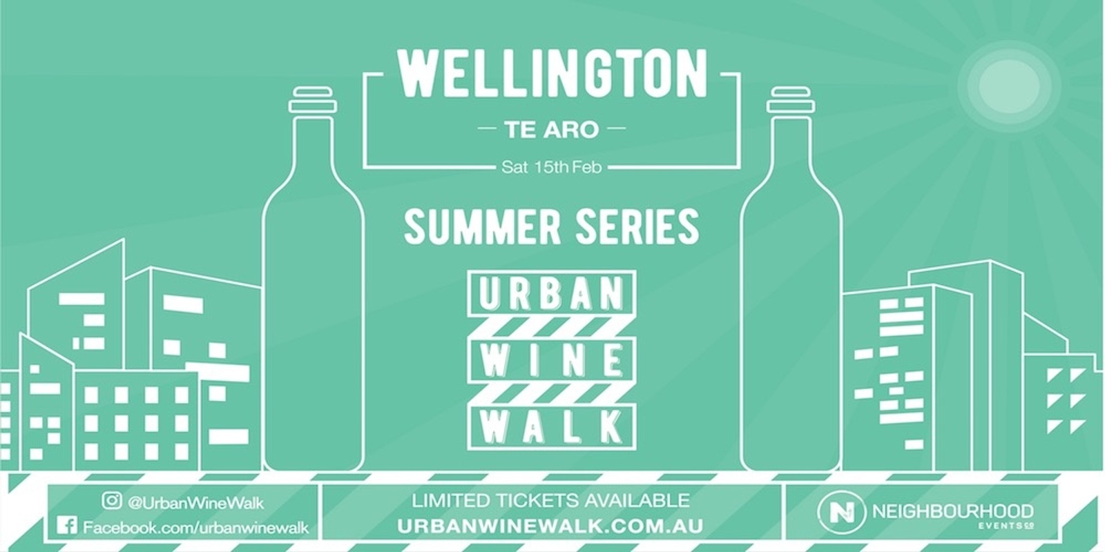 Banner image for Urban Wine Walk Wellington (Te Aro)