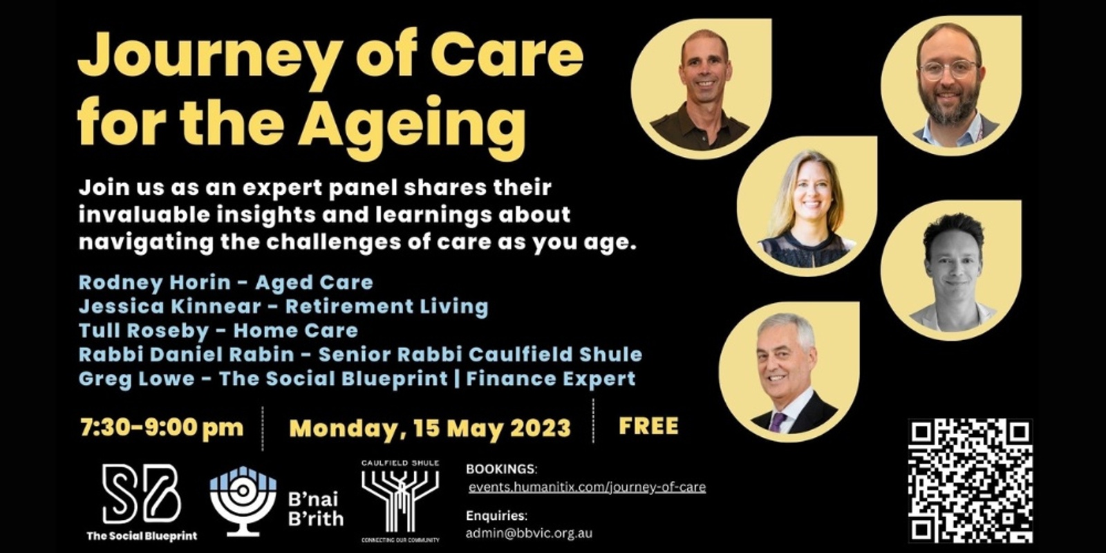 Banner image for Journey of Care for the Ageing