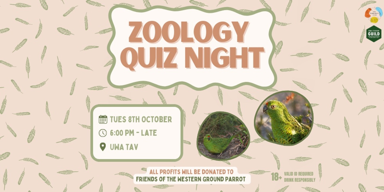 Banner image for Zoology Club Quiz Night