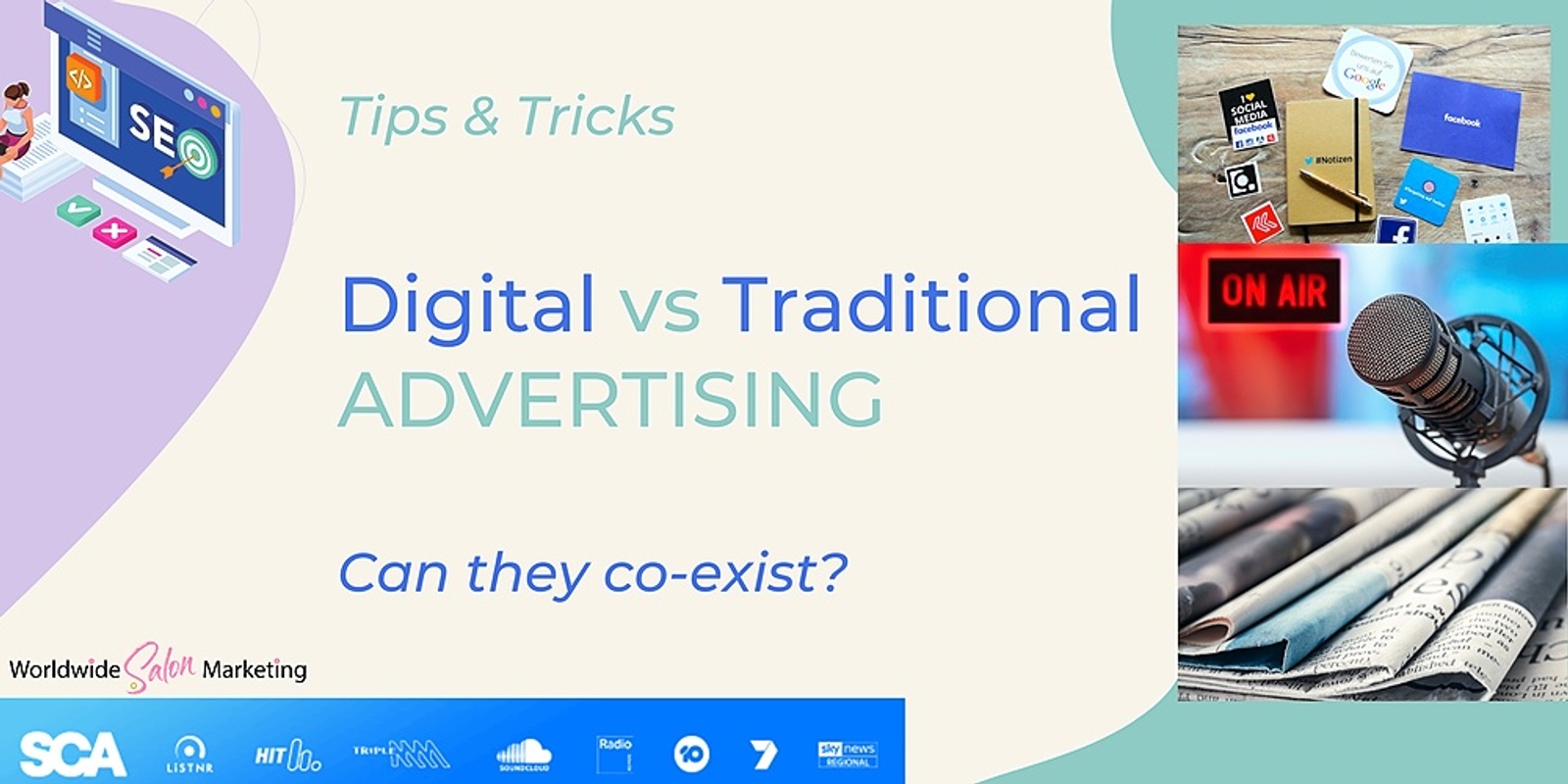 Banner image for Digital vs Traditional Advertising - Tips & Tricks