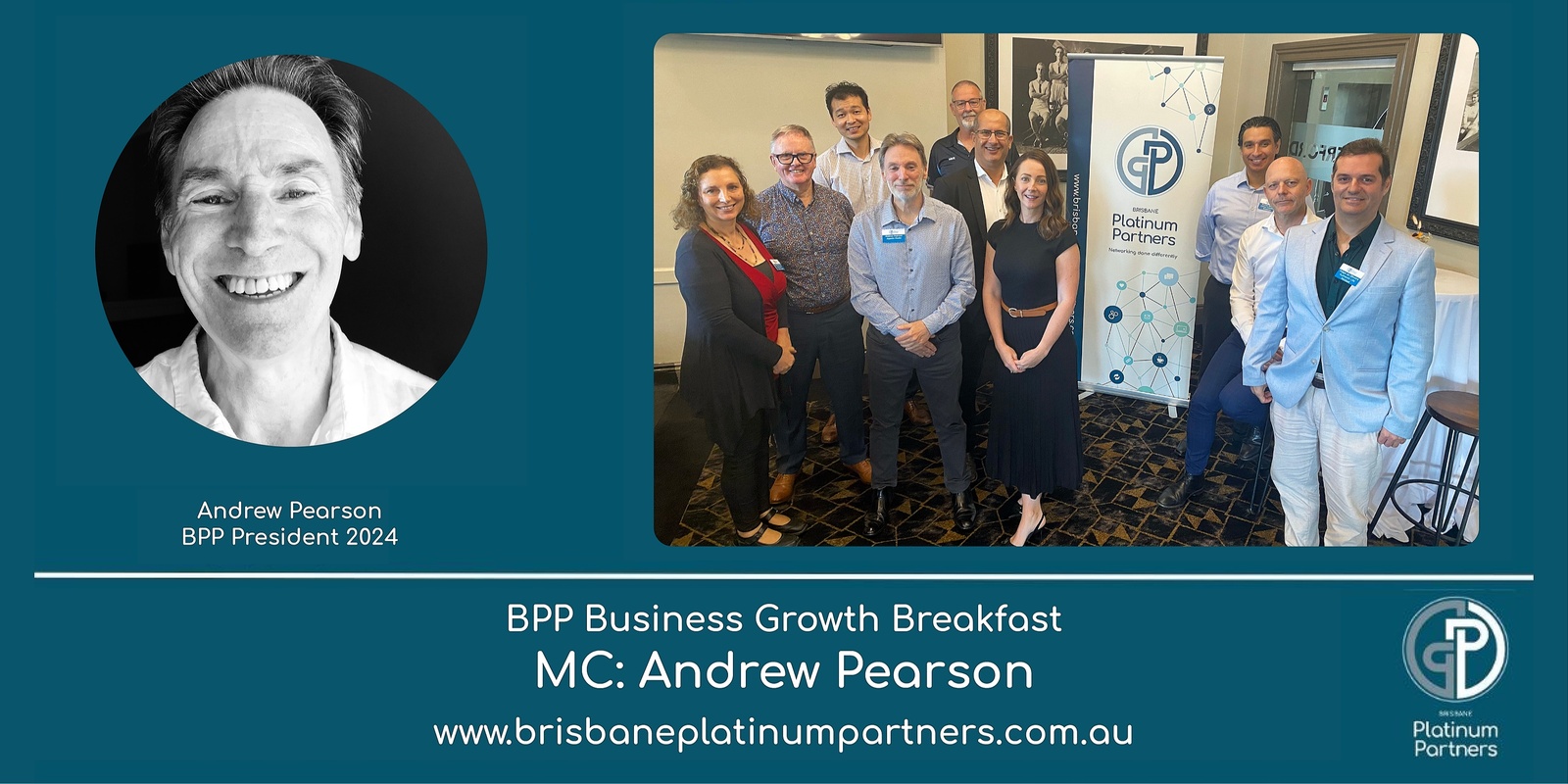 Banner image for Brisbane Platinum Partners - Business Growth Breakfast