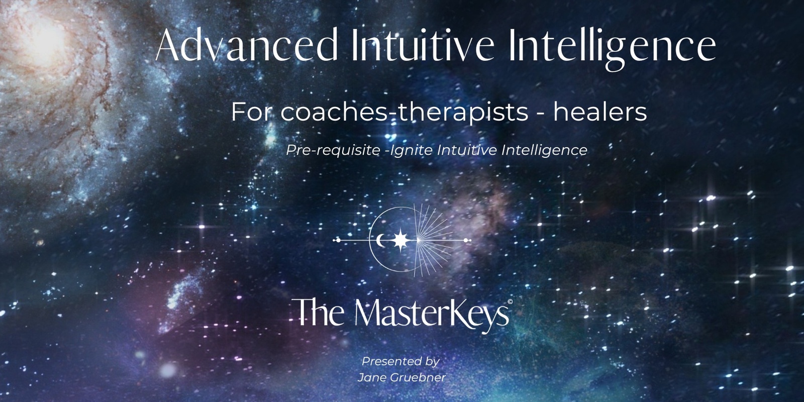Banner image for Advanced Intuitive Intelligence