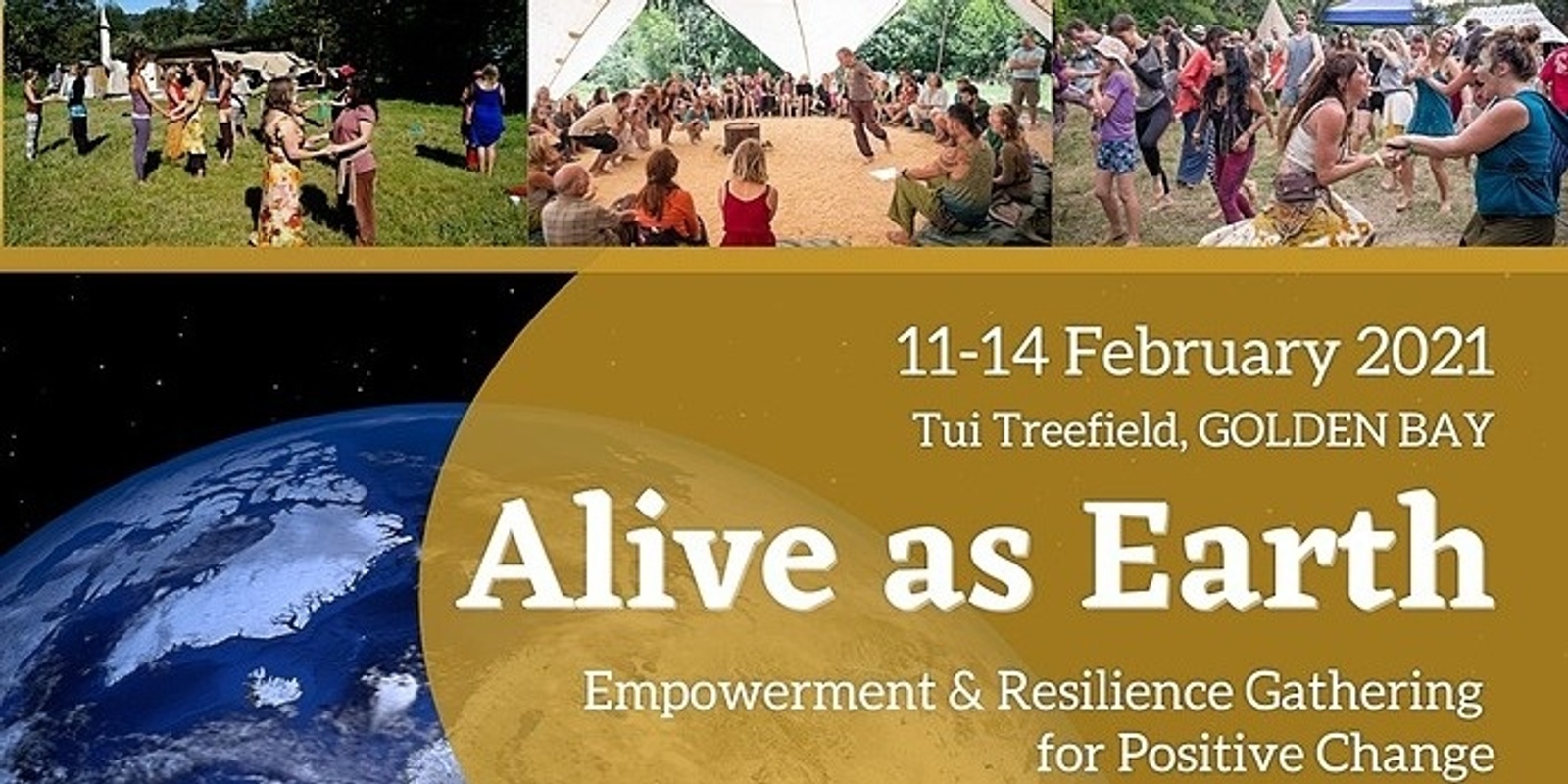 Banner image for Alive as Earth - Empowerment & Resilience Gathering for Positive Change
