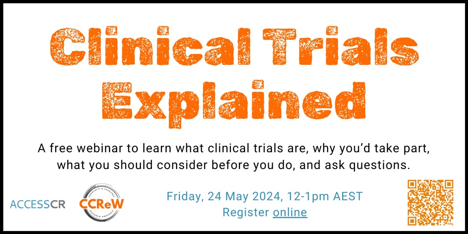 Banner image for Clinical Trials Explained 24May2024