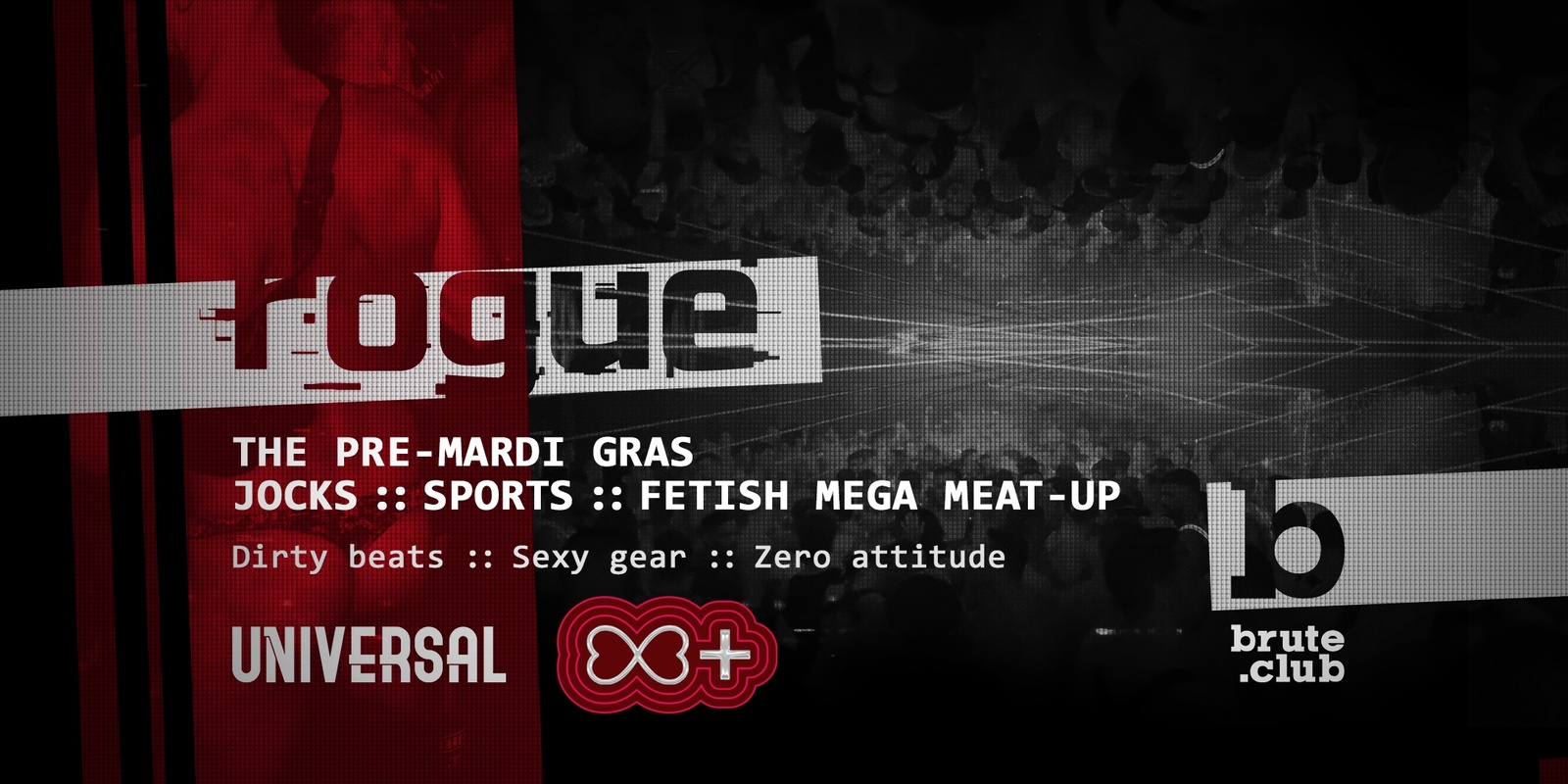 Banner image for brute.club present rogue - mega MG meat-up