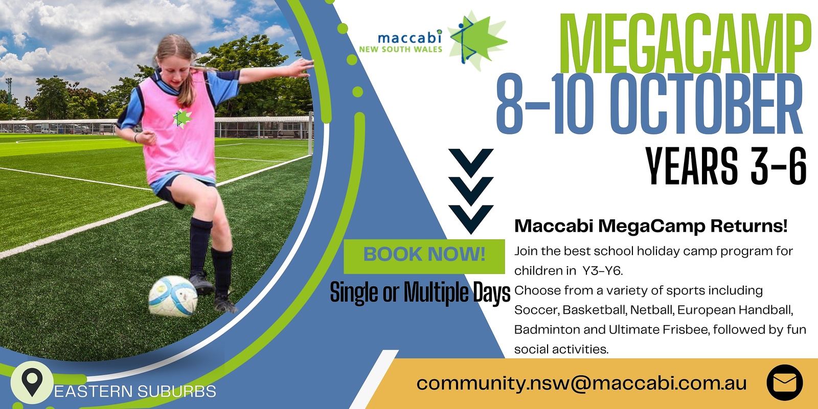 Banner image for Maccabi Mega Camp Years 3-6