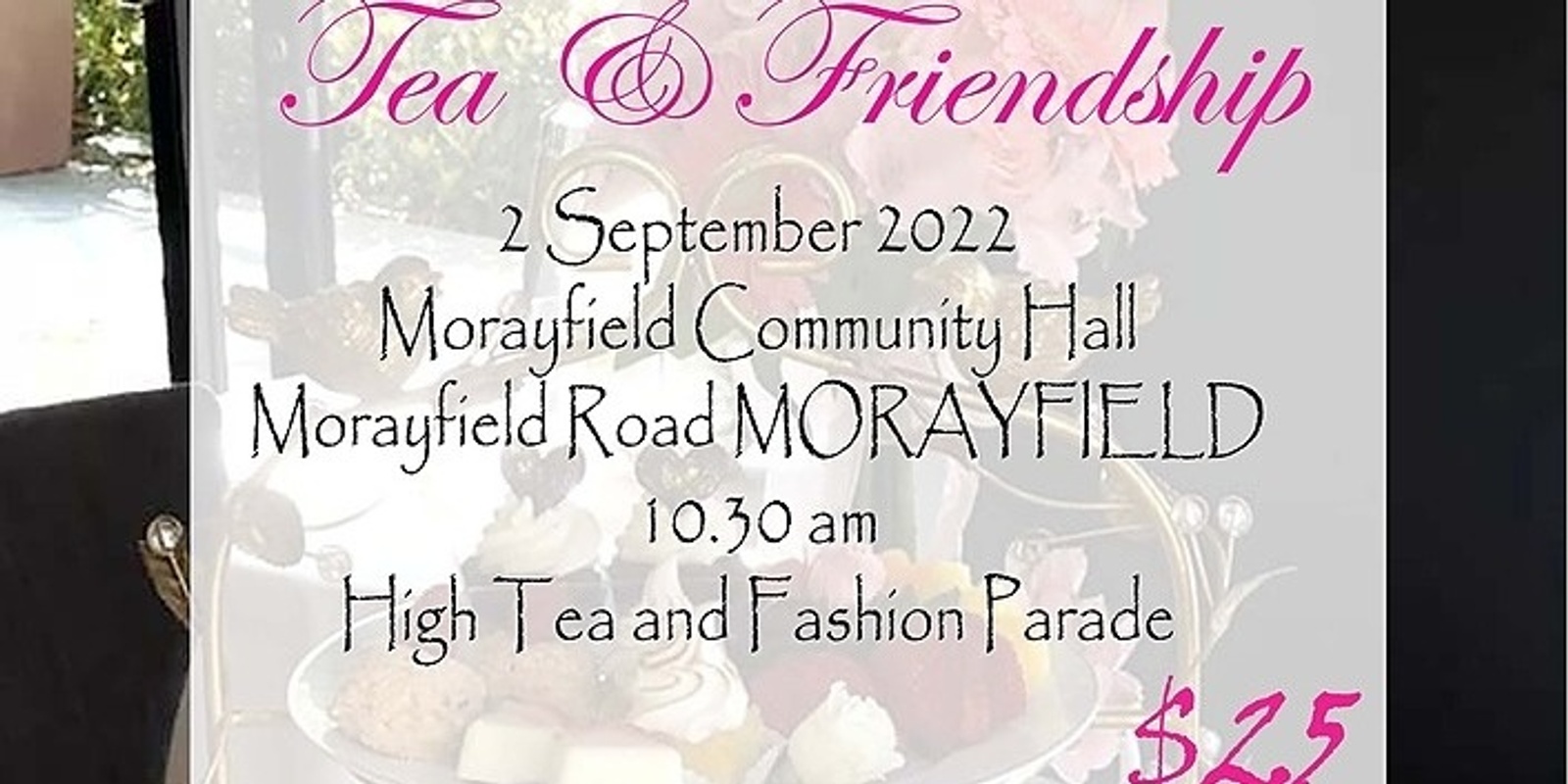 Banner image for Zonta Club - High Tea and Fashions