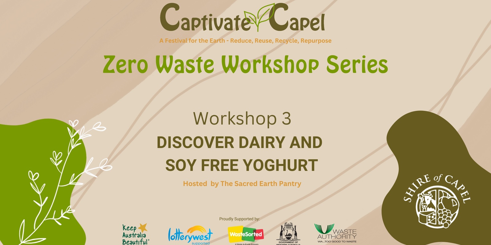 Banner image for Captivate Capel - Zero Waste Workshops Series 3