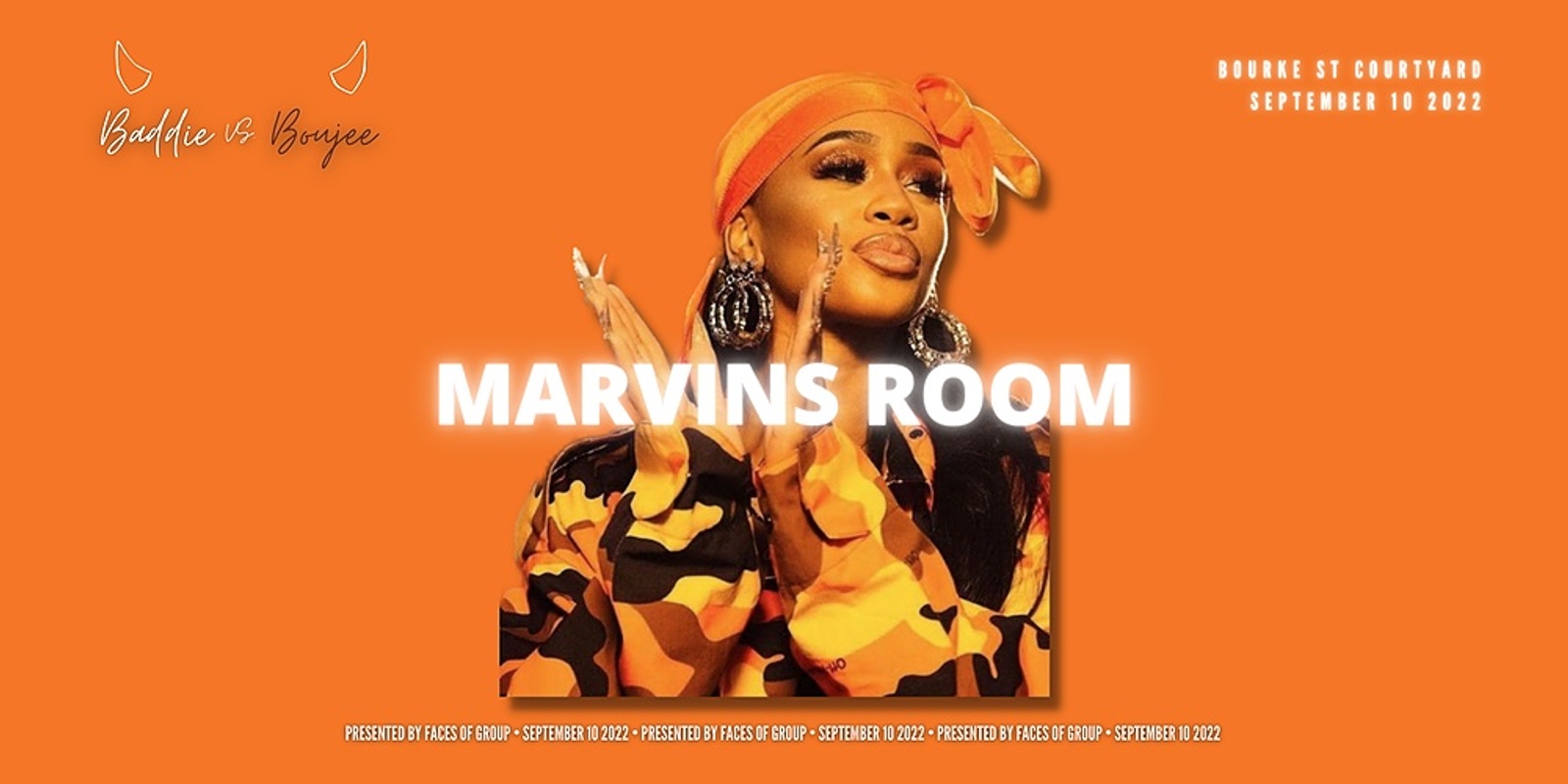 Banner image for MARVINS ROOM | BADDIE VS BOUJEE