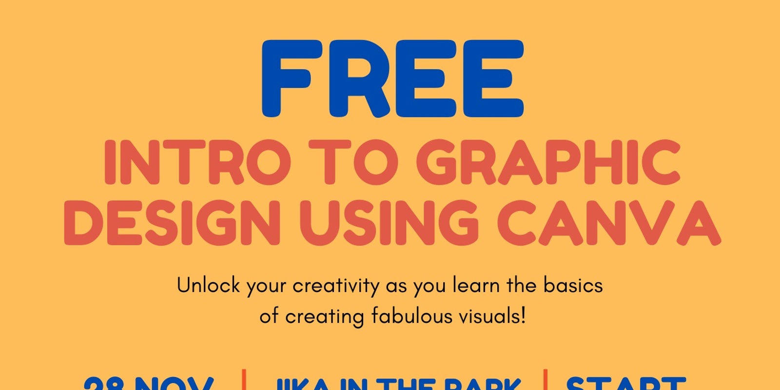 Banner image for Introduction to Graphic Design with Canva