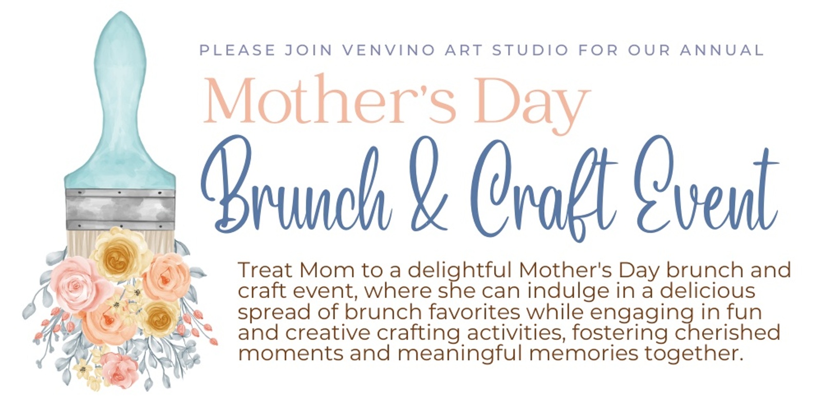 Banner image for Mother's Day Brunch and Craft Event