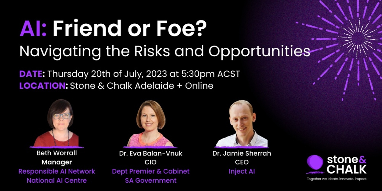 Banner image for AI: Friend or Foe? Navigating the Risks and Opportunities