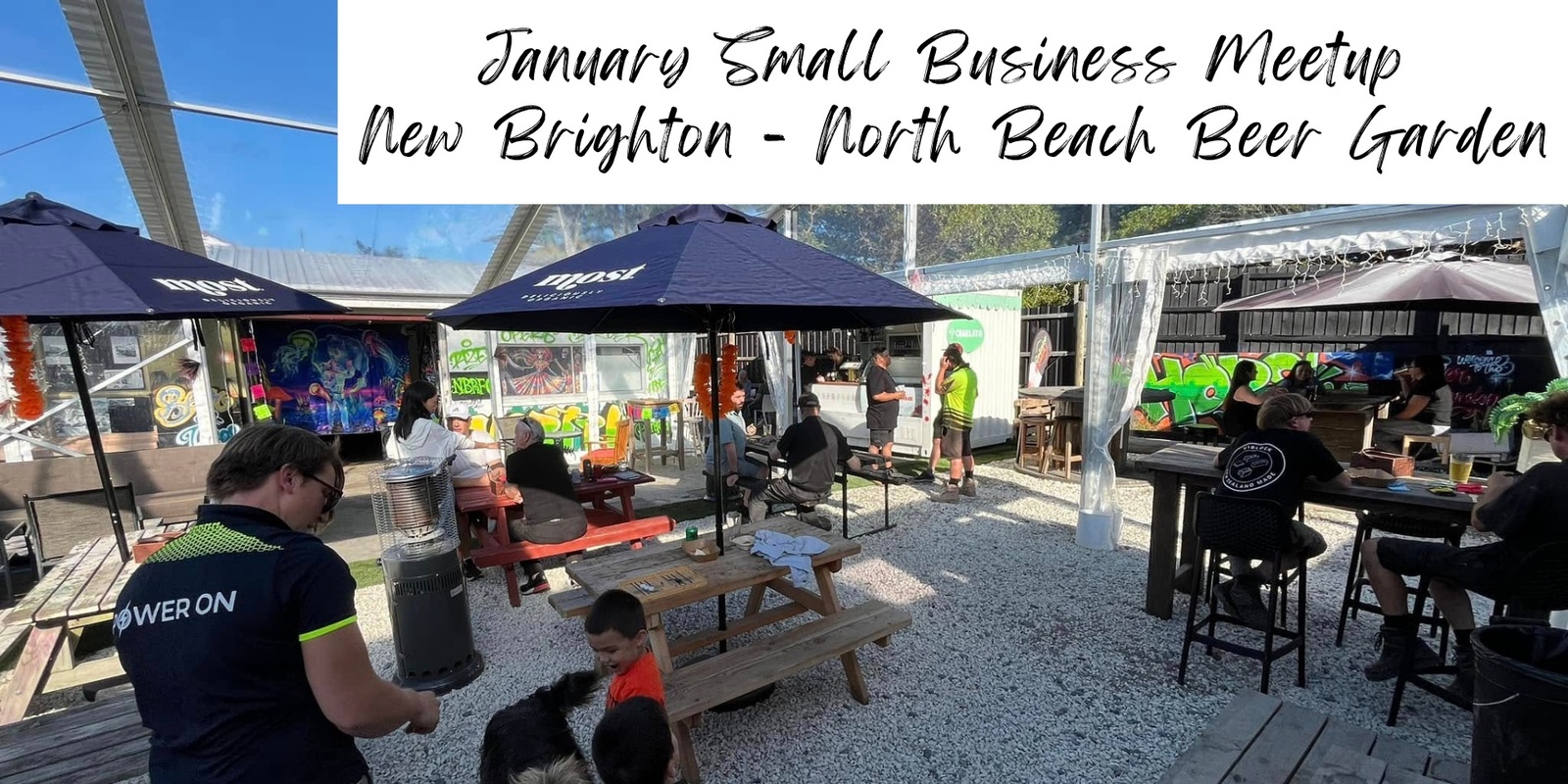 Banner image for January Small Business Meetup New Brighton - North Beach Beer Garden