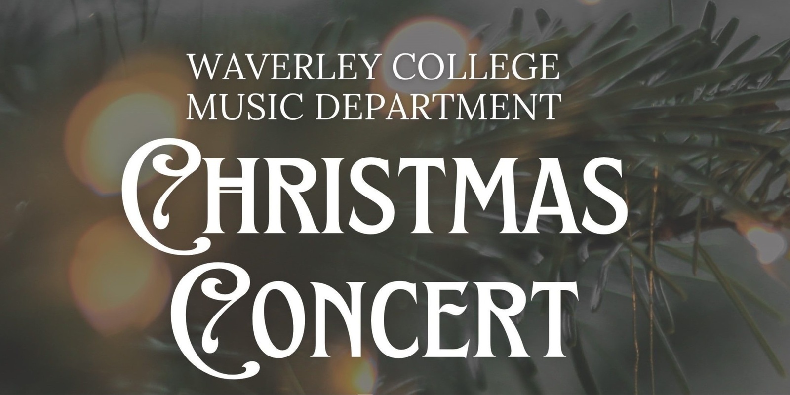 Banner image for Waverley College - Christmas Concert