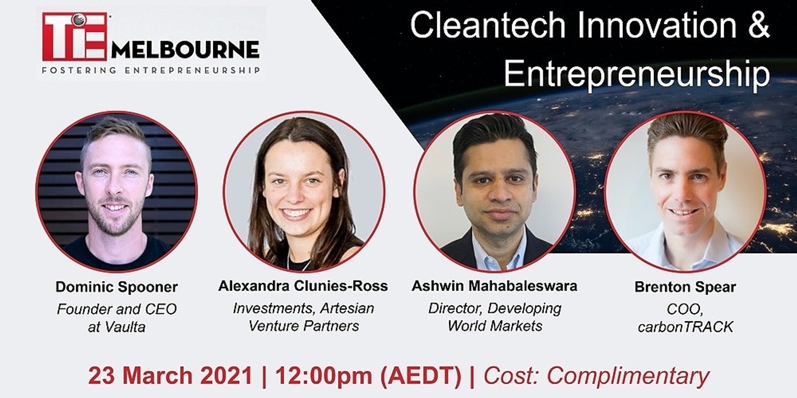 Banner image for Cleantech Innovation & Entrepreneurship Panel
