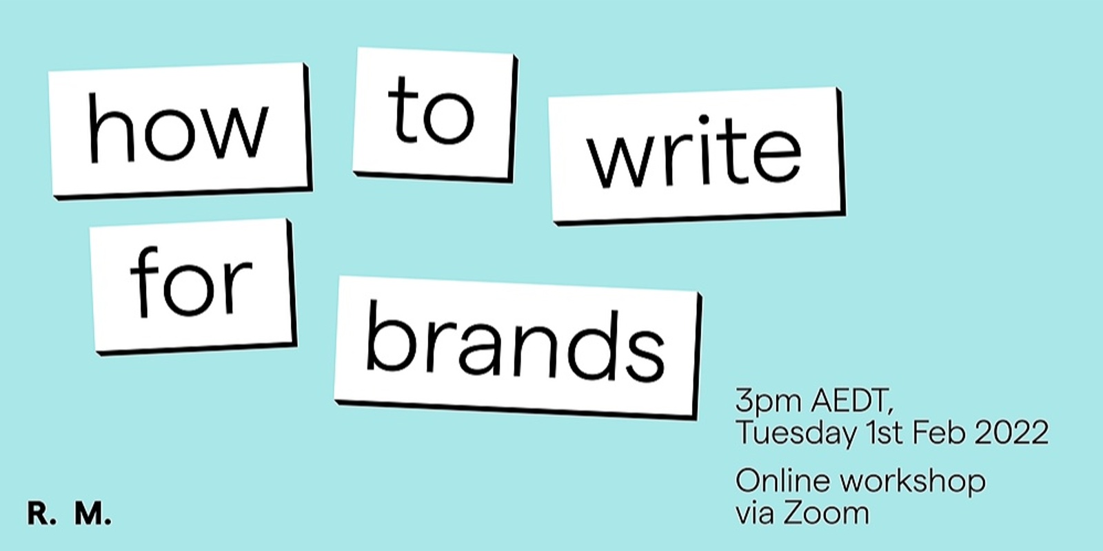 Banner image for How to write for brands