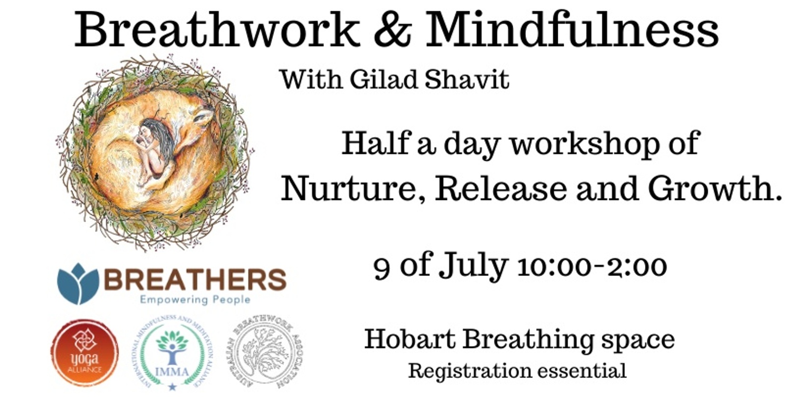 Banner image for Mindful Breathwork workshop with Gilad Shavit 