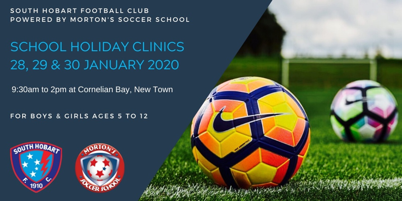 Banner image for South Hobart FC January School Holiday Clinics