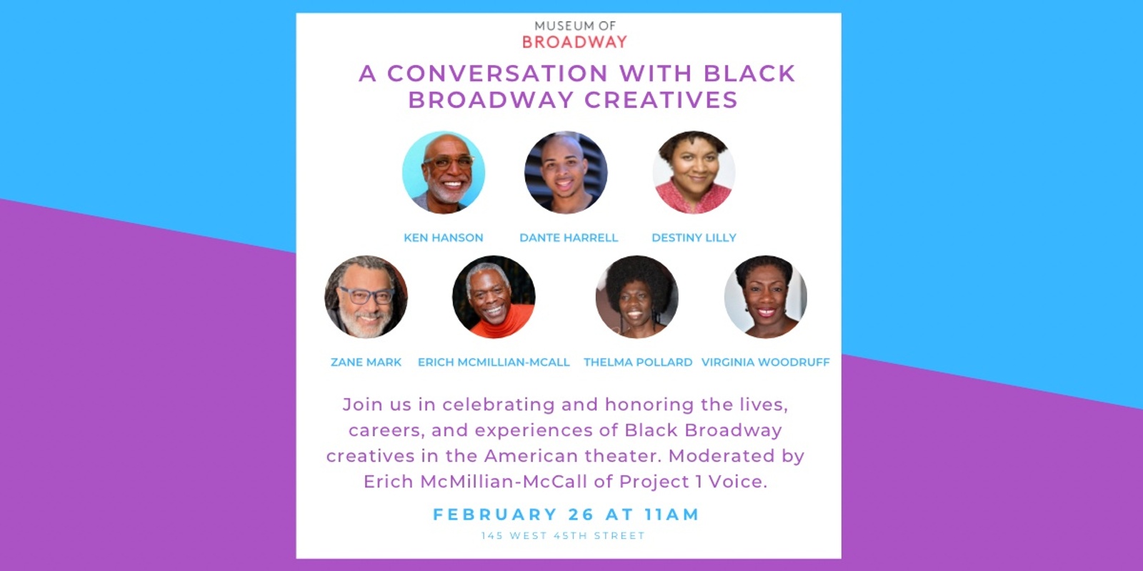 Banner image for A Conversation with Black Broadway Creatives 