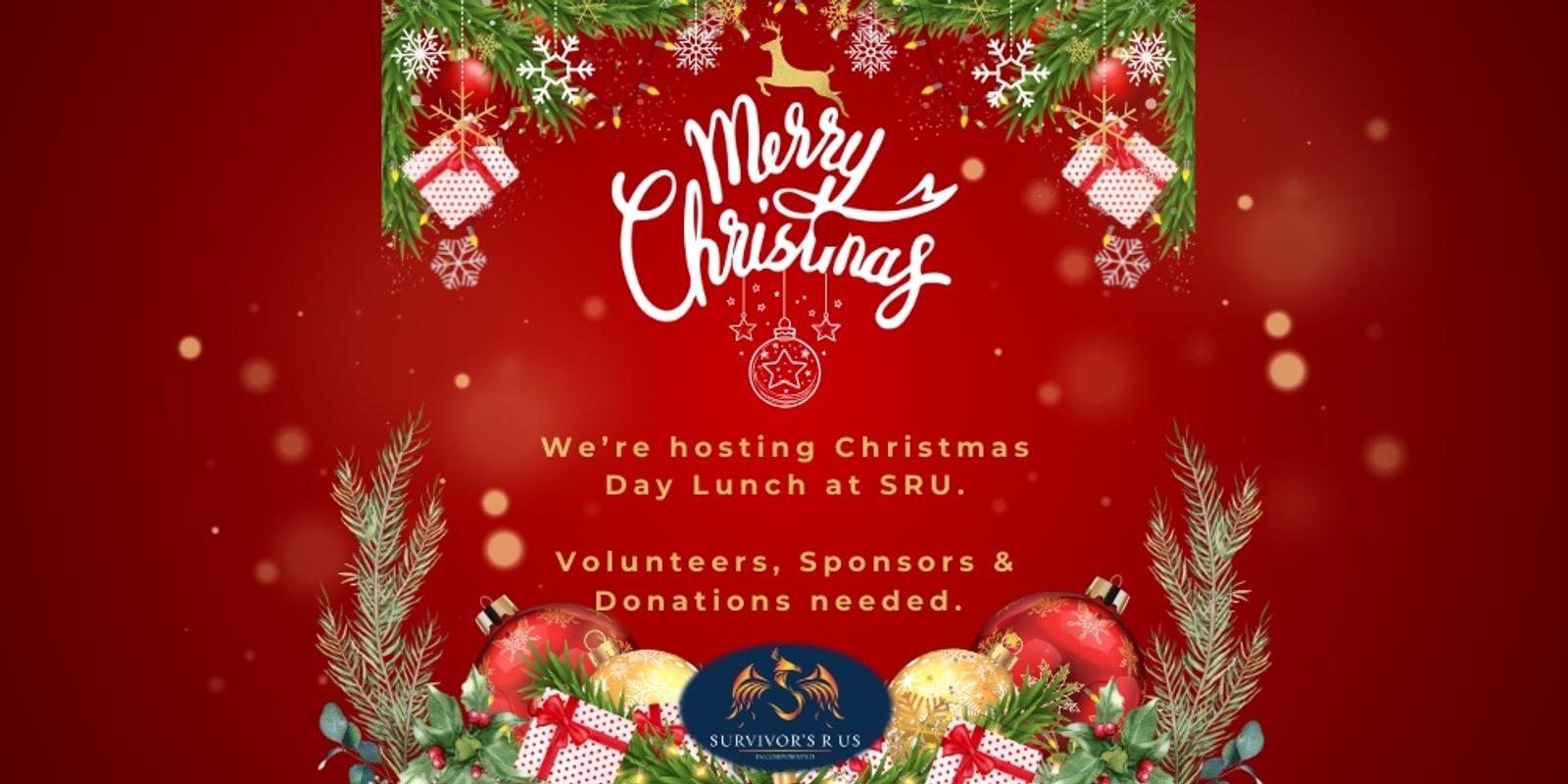 Banner image for SRU Christmas VOLUNTEER REGISTRATION