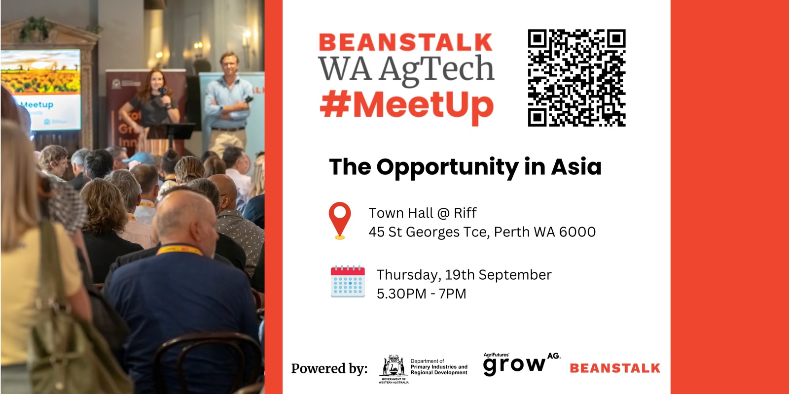 Banner image for WA Agtech Meetup: The Opportunity in Asia