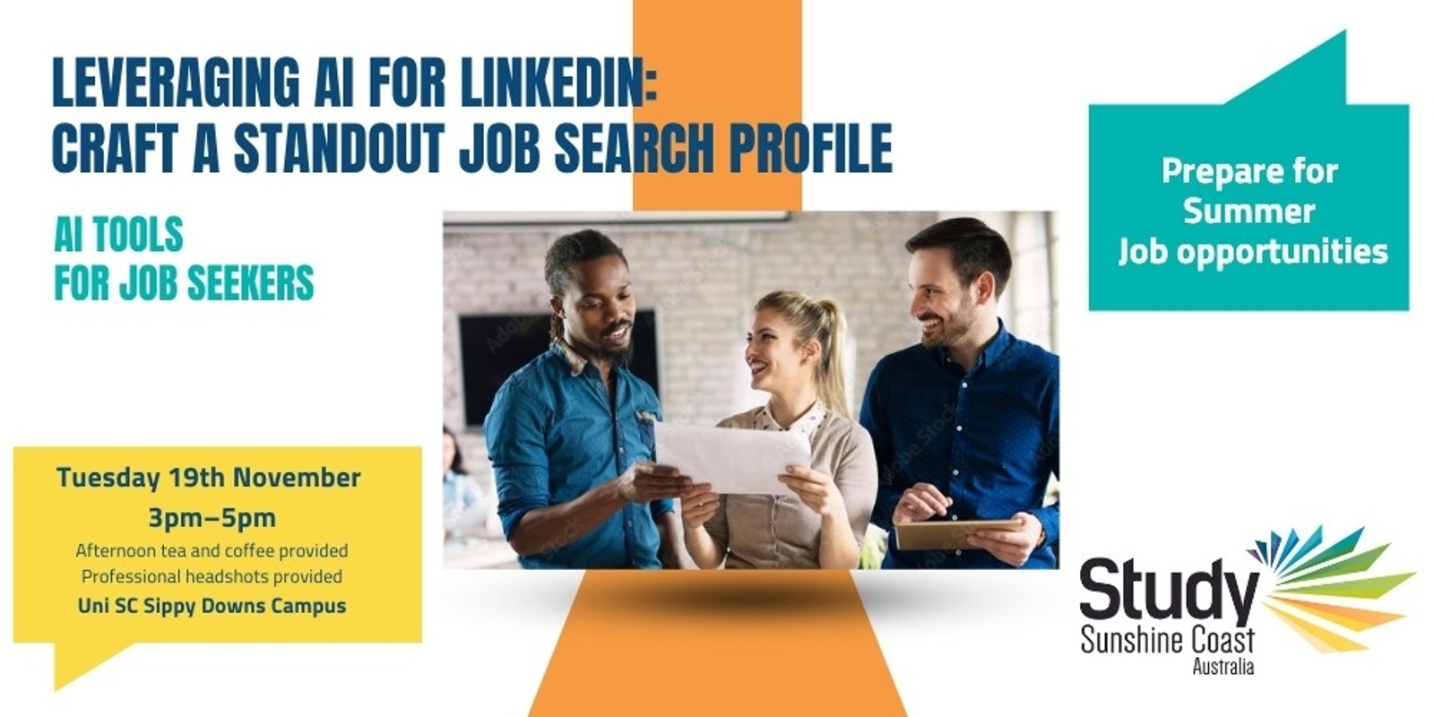 Banner image for Leveraging AI for LinkedIn:  Craft a Standout Job  Search Profile