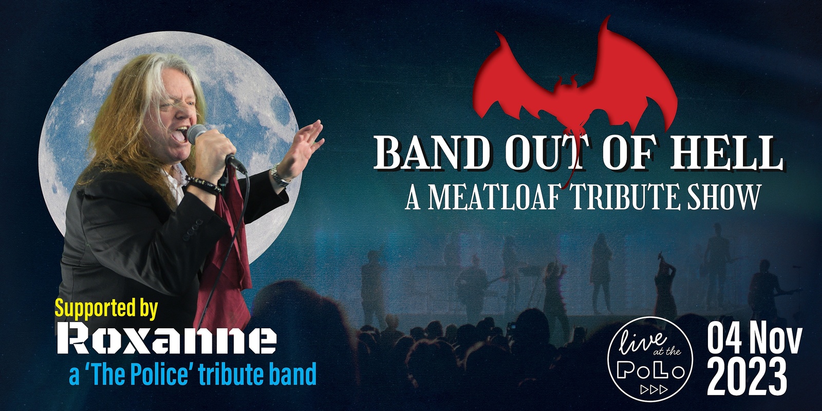 Banner image for Band Out of Hell - Meatloaf & The Police tribute night