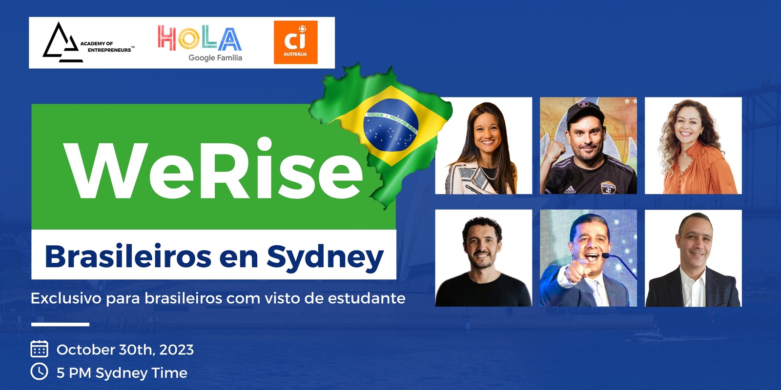 Banner image for WeRise: Brazilian Empowerment Event