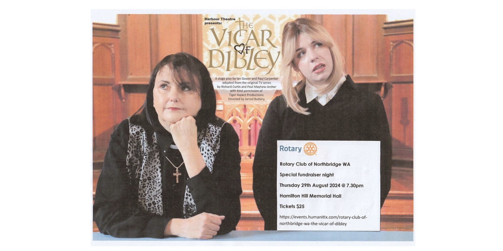 Banner image for The Vicar of Dibley 