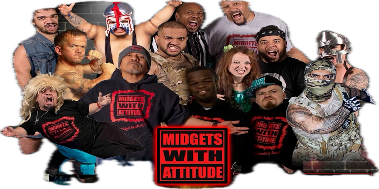 Banner image for "Epic Showdown: Midgets with Attitude Wrestling Extravaganza"