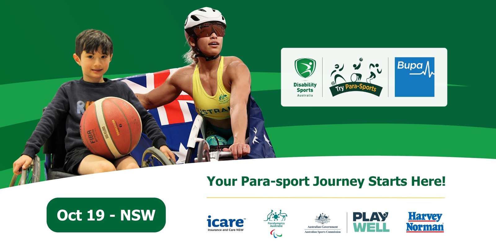 Banner image for Bupa Try Para-Sports - New South Wales