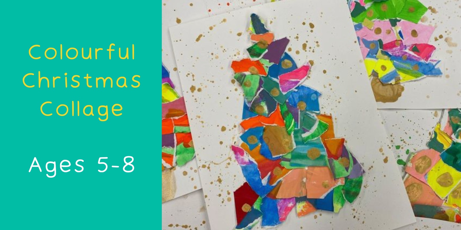 Banner image for Colourful Christmas Collage for Kids