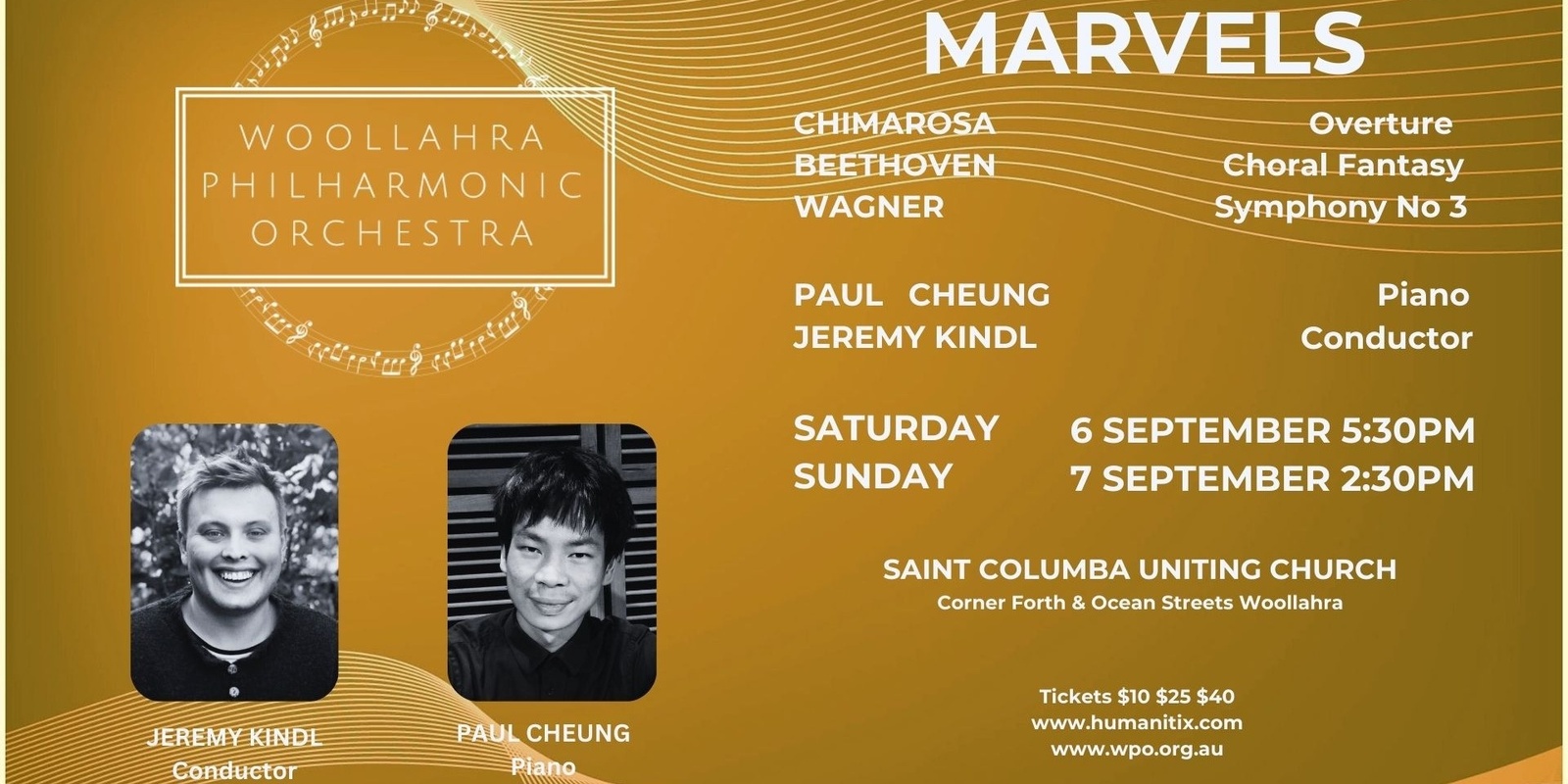 Banner image for Marvels - Woollahra Philharmonic Orchestra