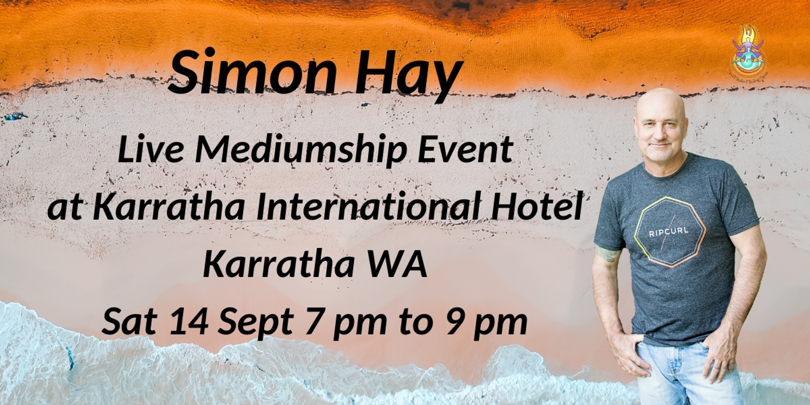Banner image for Aussie Medium, Simon Hay at the Karratha International Hotel