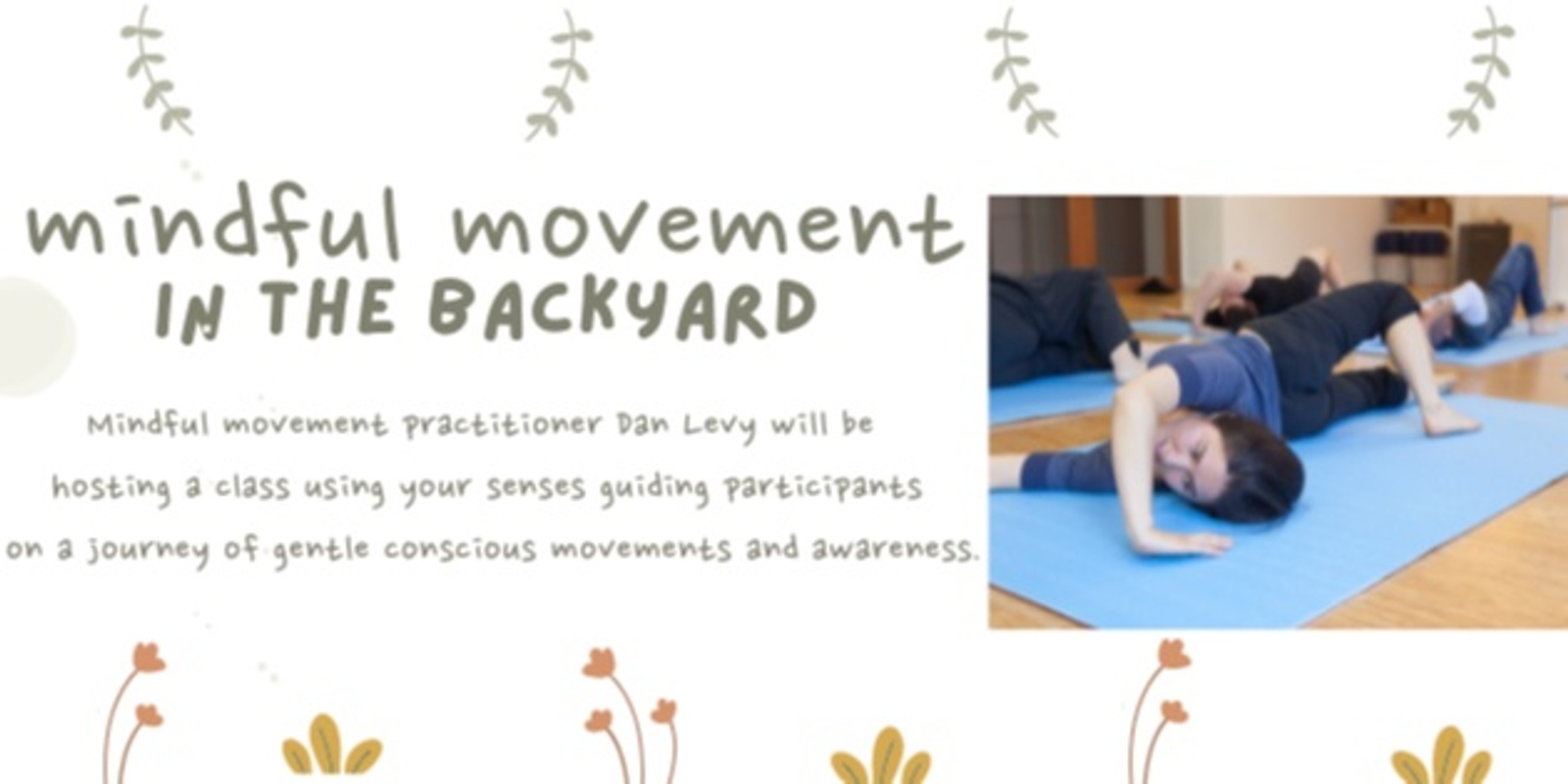 Banner image for mindful movement in the backyard