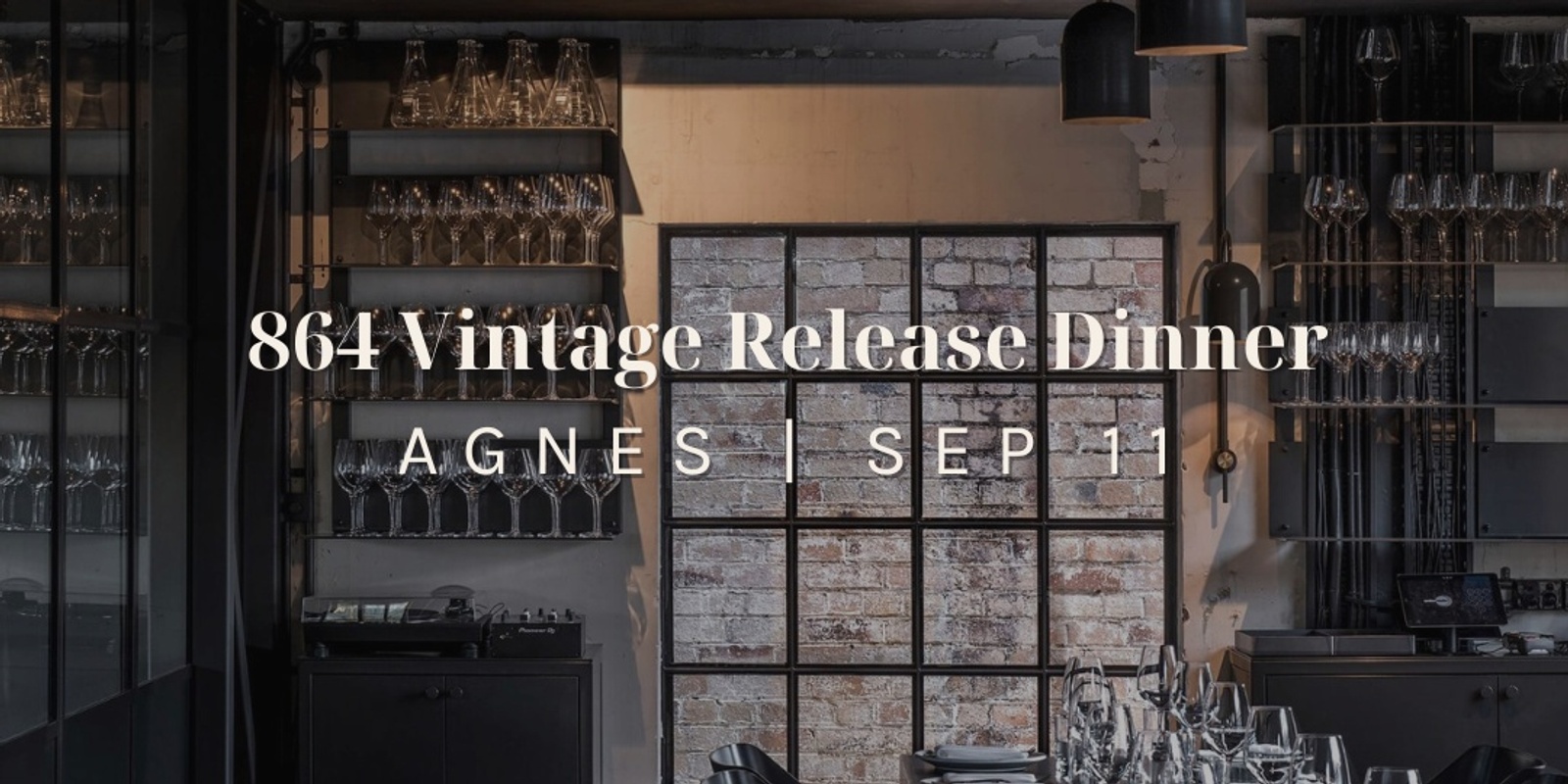 Banner image for Oakridge 864 Vintage Release Dinner | Brisbane