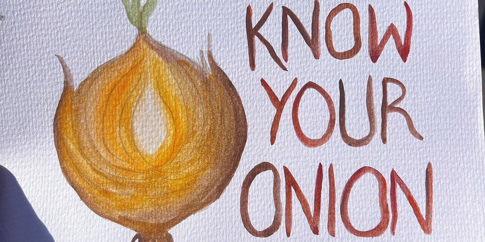 Banner image for Know Your Onion