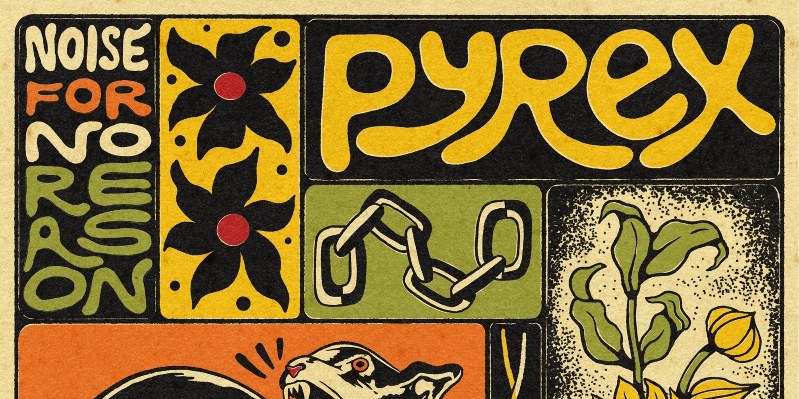 Banner image for Pyrex 'Noise For No Reason' EP Launch @ Nighthawks, Collingwood// Yálla-birr-ang - SEPT 15