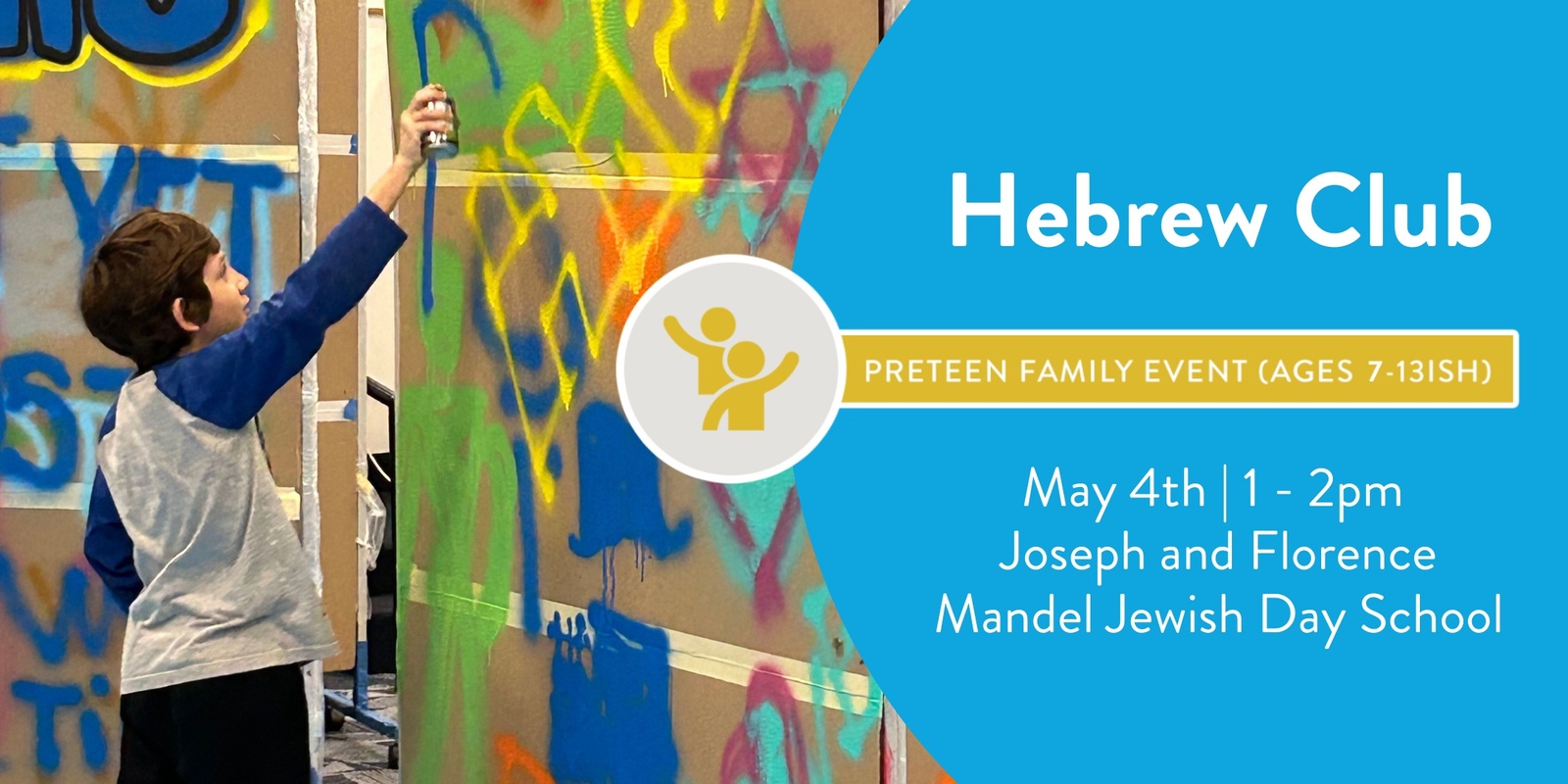 Banner image for Hebrew Club for Preteens 2023-2024