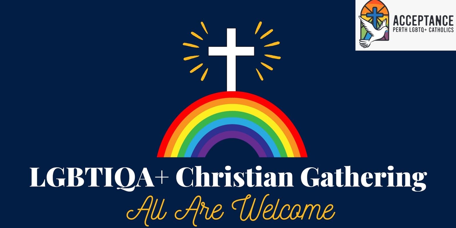 Banner image for Rainbow Reflections - LGBTIQA+ Catholic/Christian Community Gathering