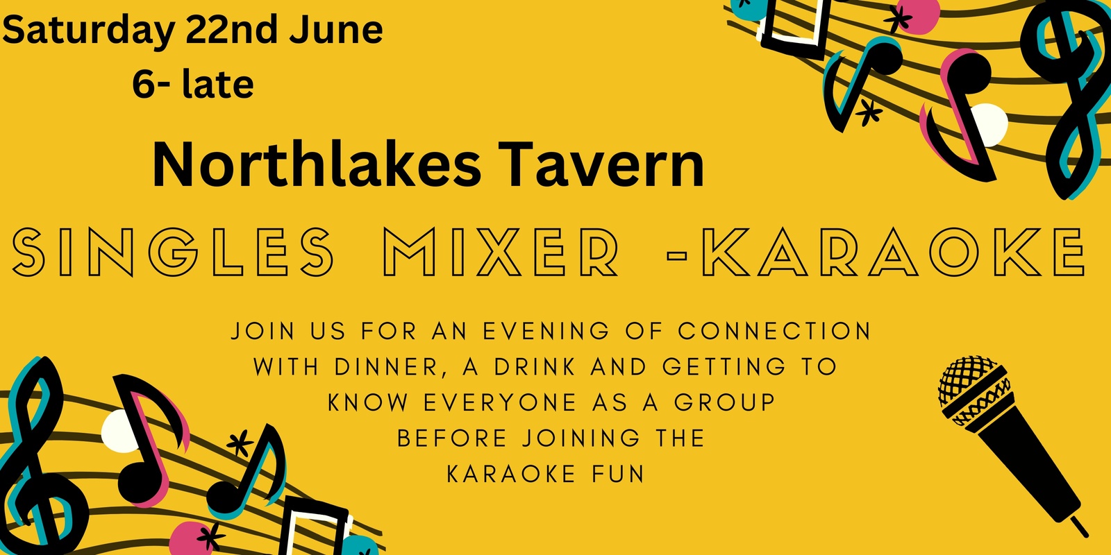 Banner image for Singles Mixer and Karaoke 
