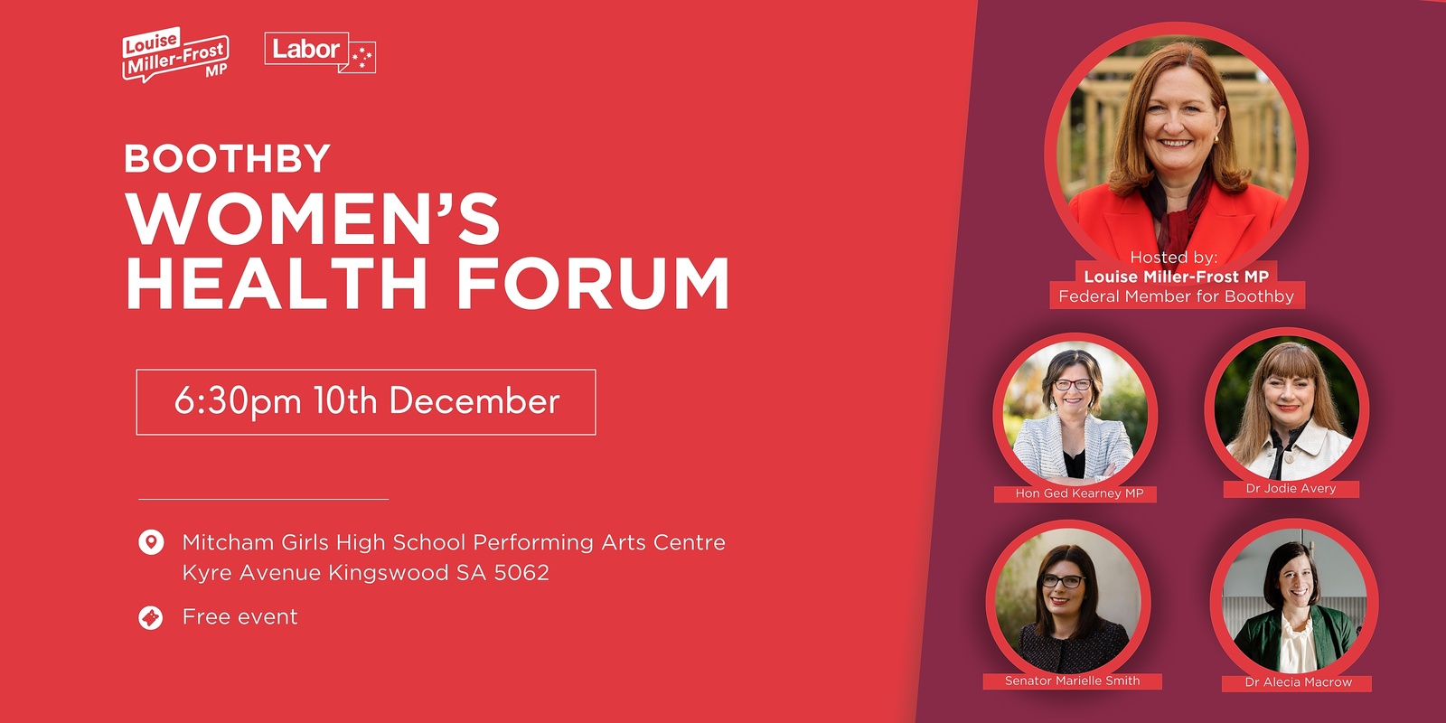 Banner image for Women's Health Forum